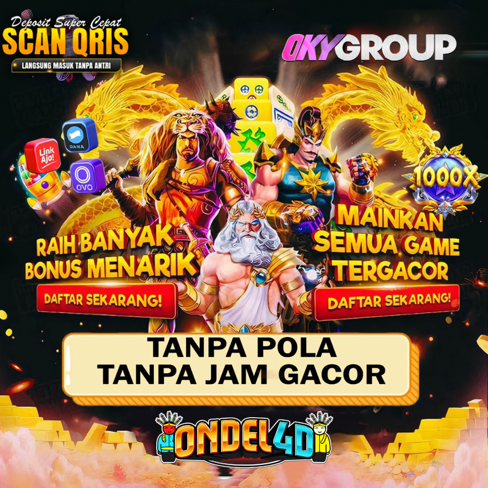 MAIN SEMUA GAME GACOR DAFTAR ONDEL4D SEKARANG