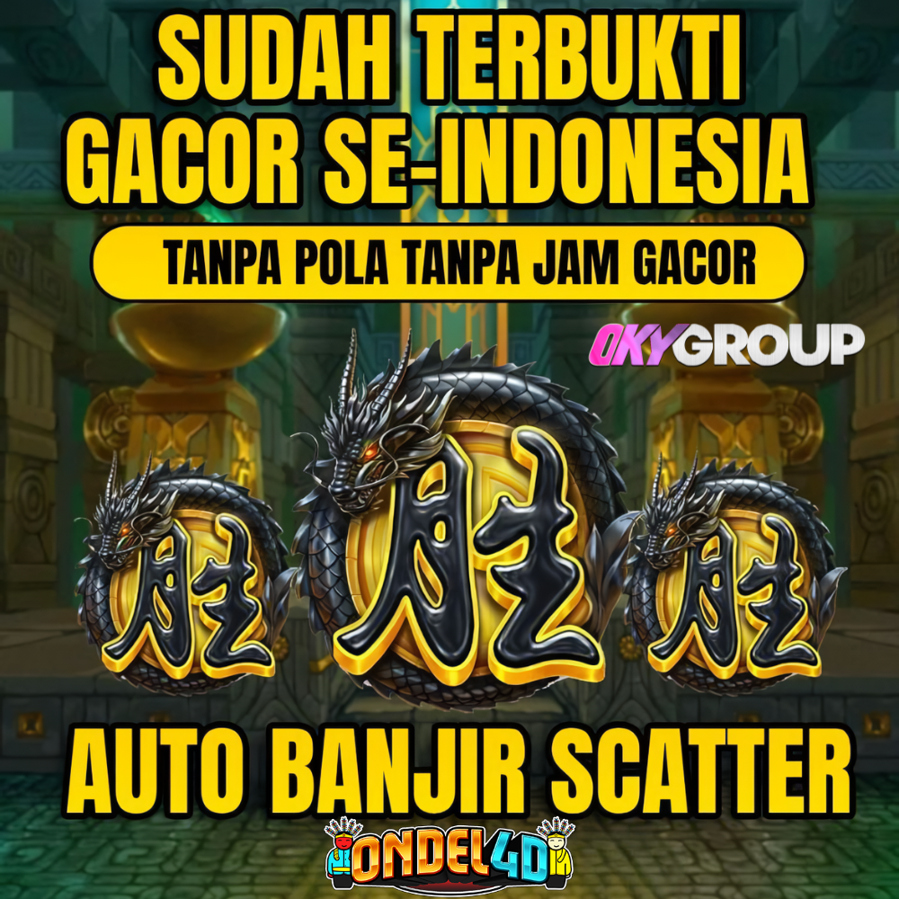 SUDAH TERBUKTI SLOT ONDEL4D GACOR SE INDONESIA